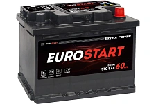 Аккумулятор Eurostart Extra Power (60 Ah) L2 EU600E